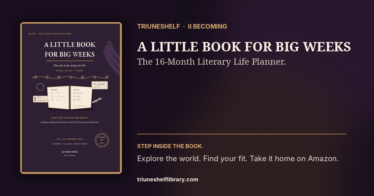 Share preview for A Little Book for Big Weeks