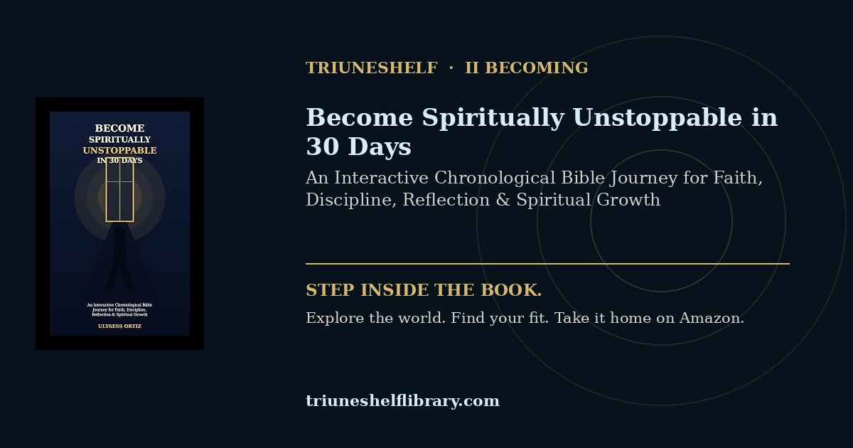 Share preview for Become Spiritually Unstoppable in 30 Days