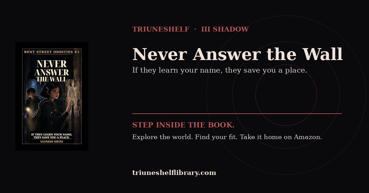 Share preview for Never Answer the Wall